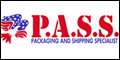 P.A.S.S. Packaging And Shipping Specialists Logo