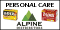 Personal Care by Alpine Distributors Logo