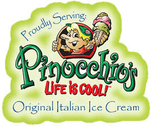 Pinocchio’s Original Italian Ice Cream Logo