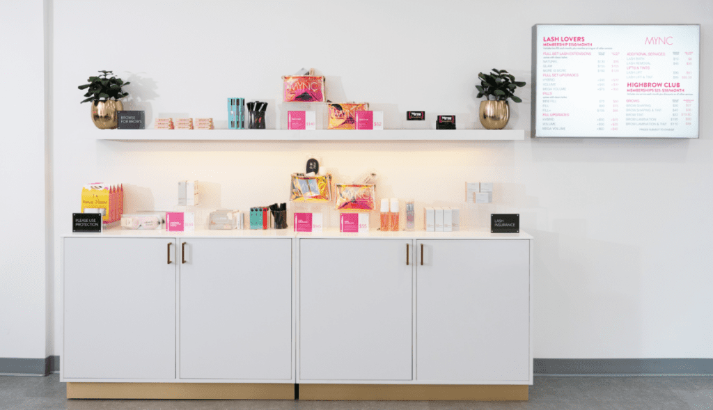MYNC Lash Lounge & Brow Bar franchise