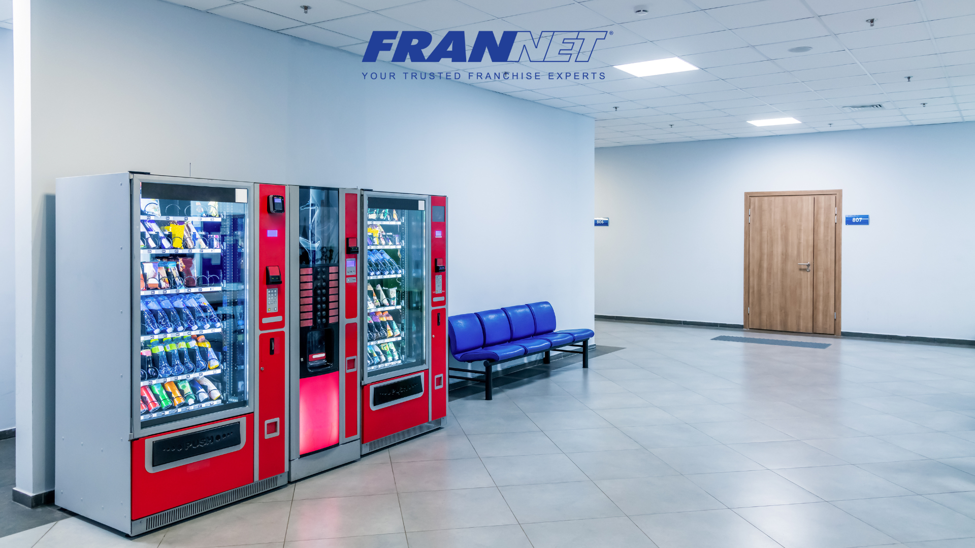 Vending machines as an example of a low cost franchise