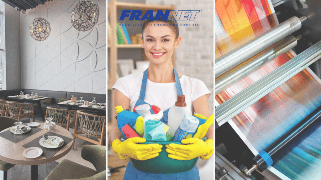 Top 3 Most Common Franchising Industries {And Why}