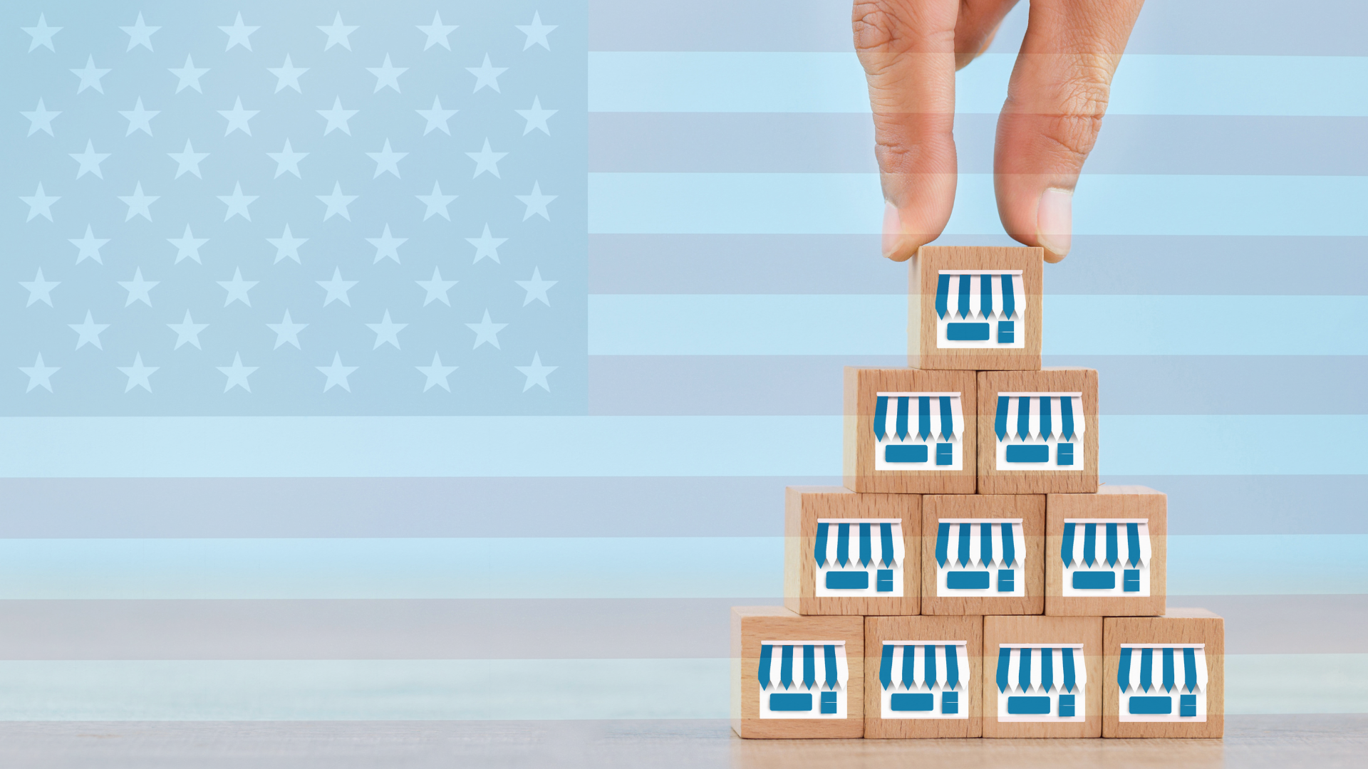 franchise opportunities for veterans - franchise businesses with American flag in the background